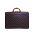 Serviette Fermoir Briefcase, back view